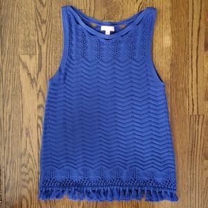 Lilly Pulitzer Medium Blue Sweater Top